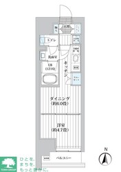 ライオンズフォーシア清澄白河の物件間取画像